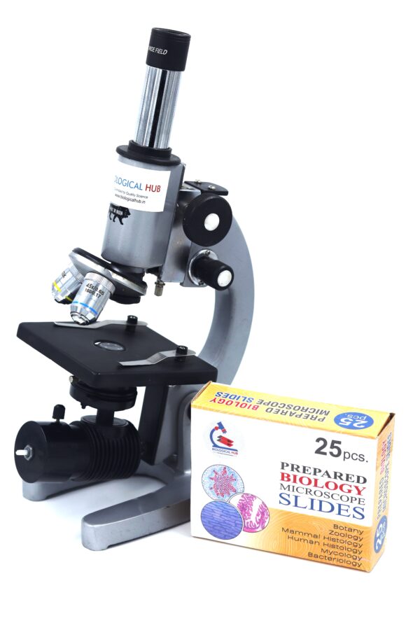 Student Microscope with 25 slides